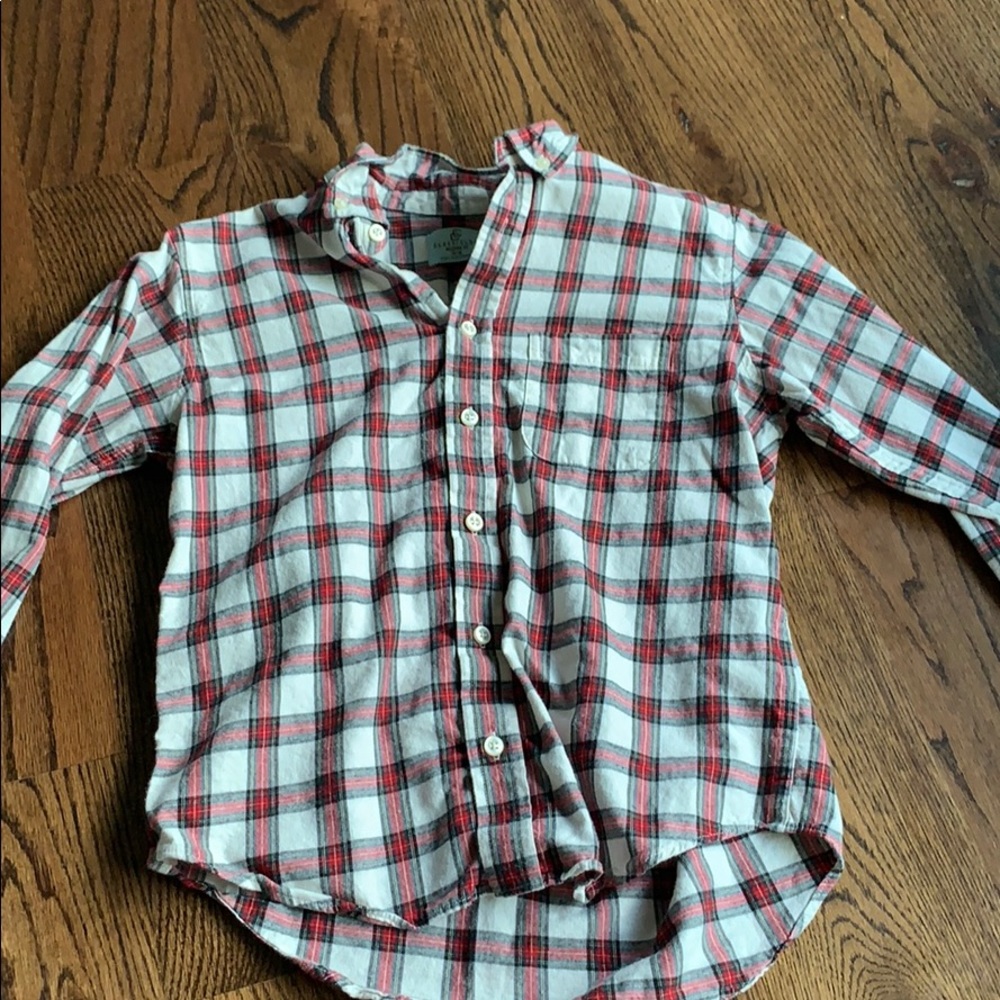 Patterned button-down